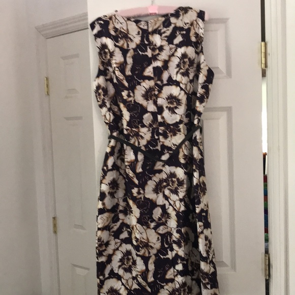 Jones New York Concord Floral Sleeveless Dress - Picture 4 of 6